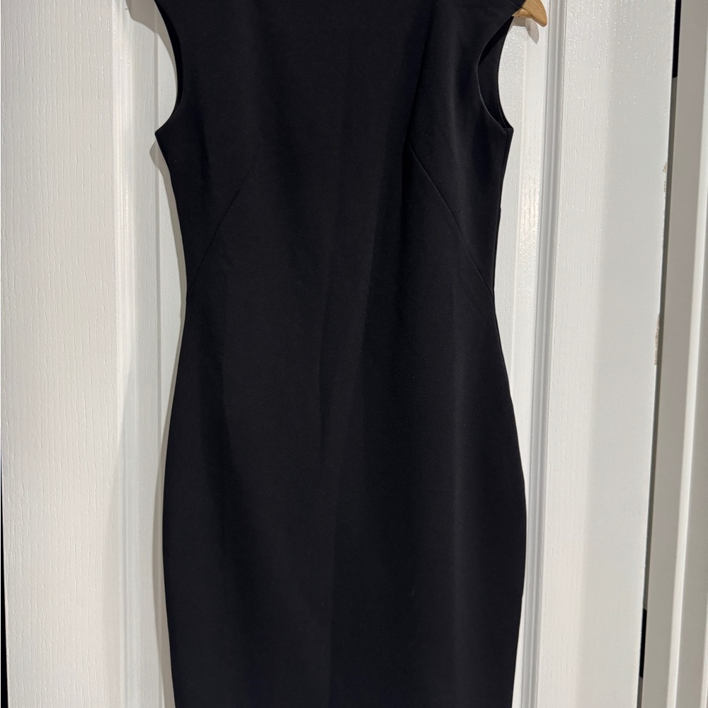 Elegant Black Sleeveless Dress